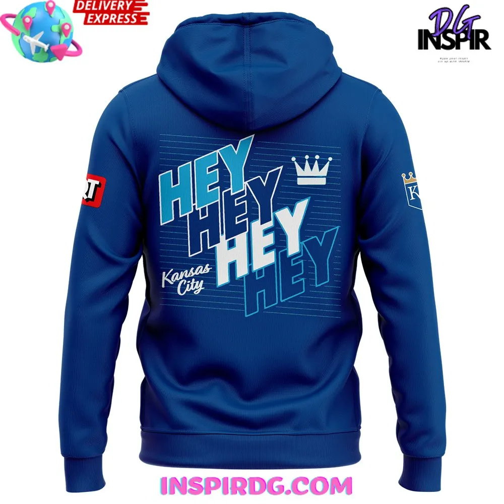 -Kansas City Royals October Ready Hey Hey 2024 Zip Hoodie