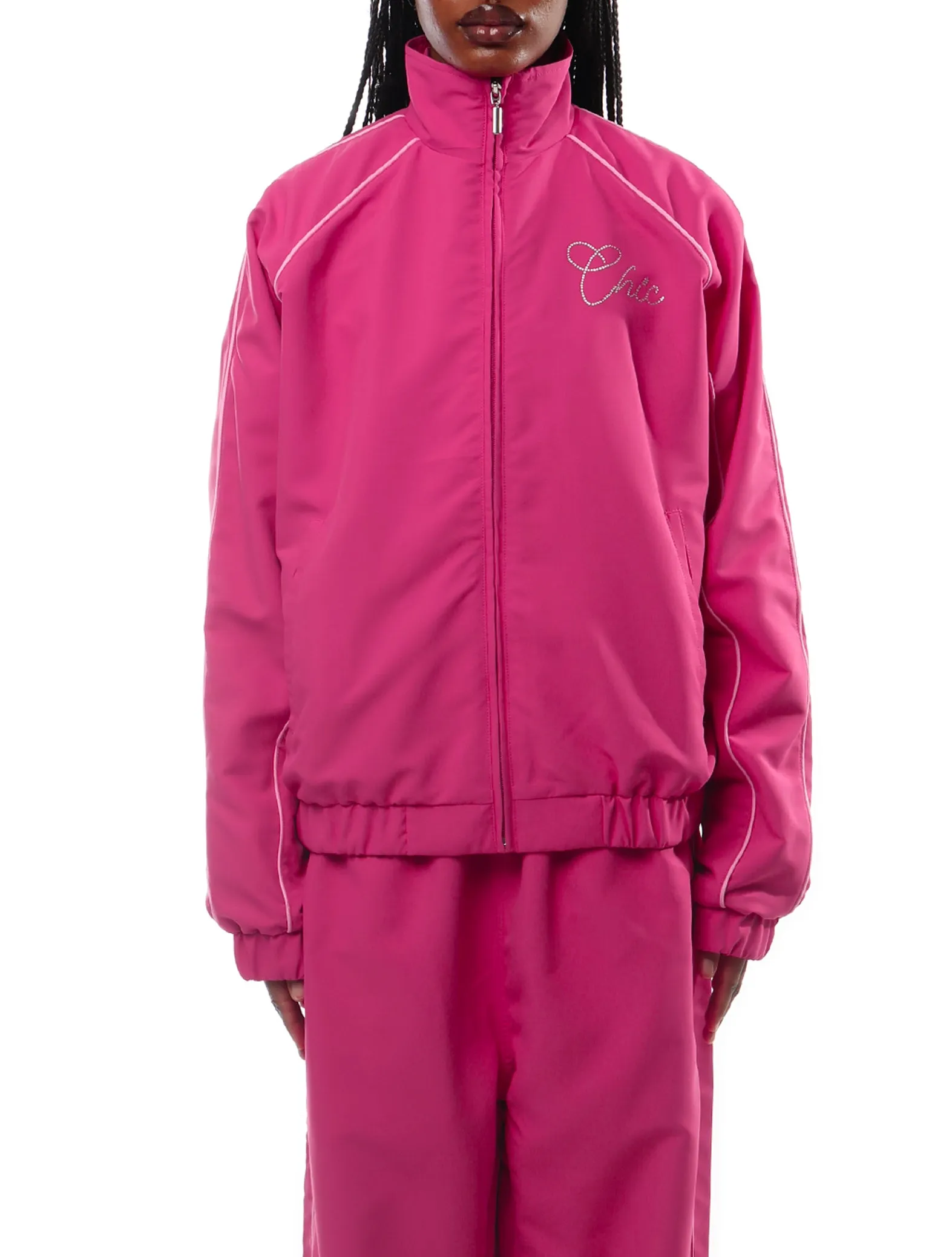 ABRA Hot Pink Chic Tracksuit Jacket