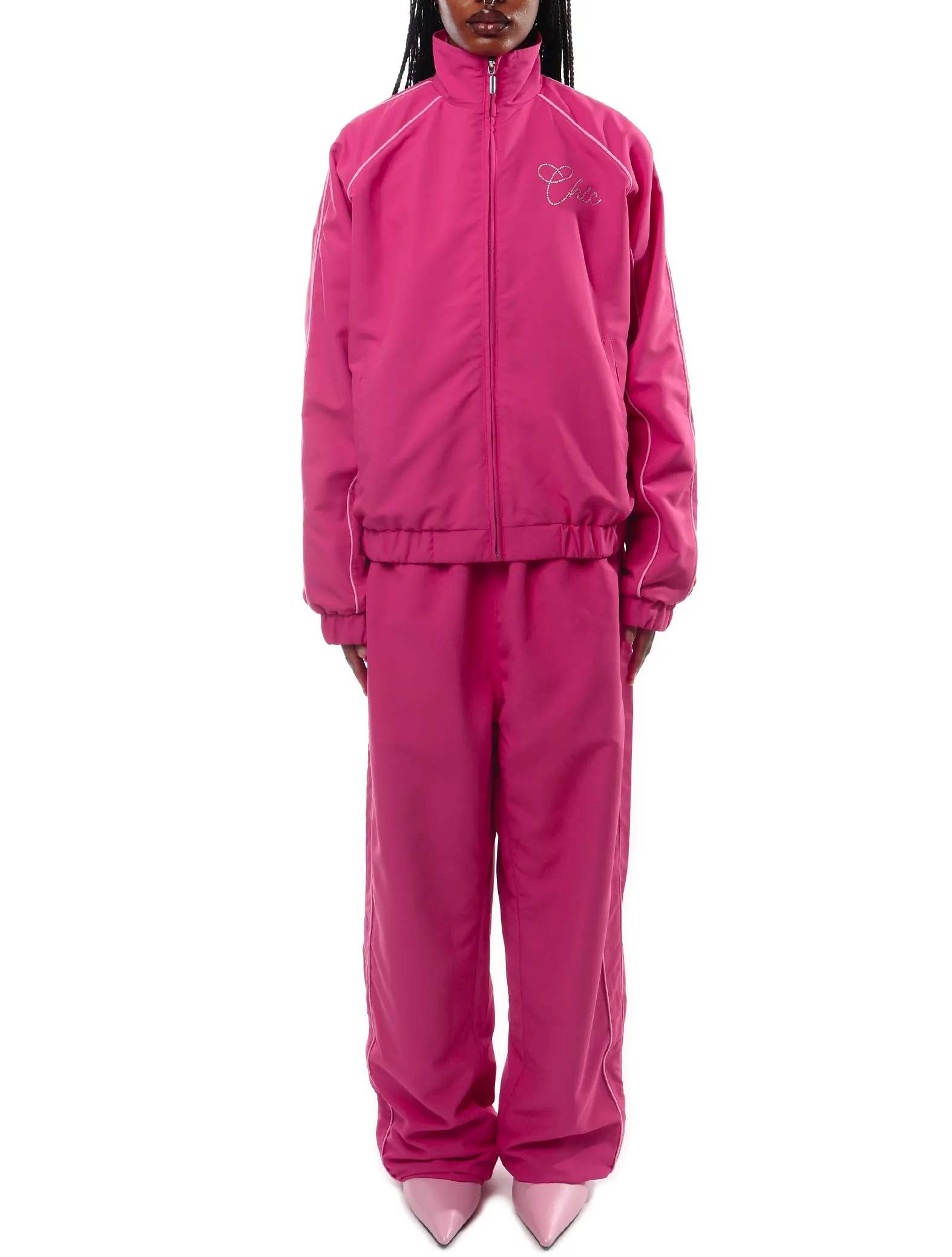 ABRA Hot Pink Chic Tracksuit Jacket