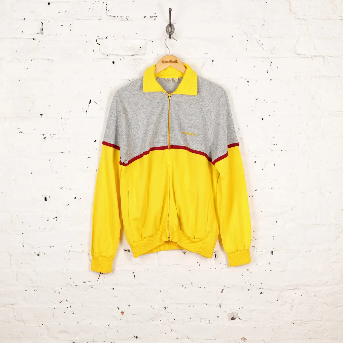 Adidas Ventex Crylor Sweat Tracksuit Top Jacket - Yellow - L