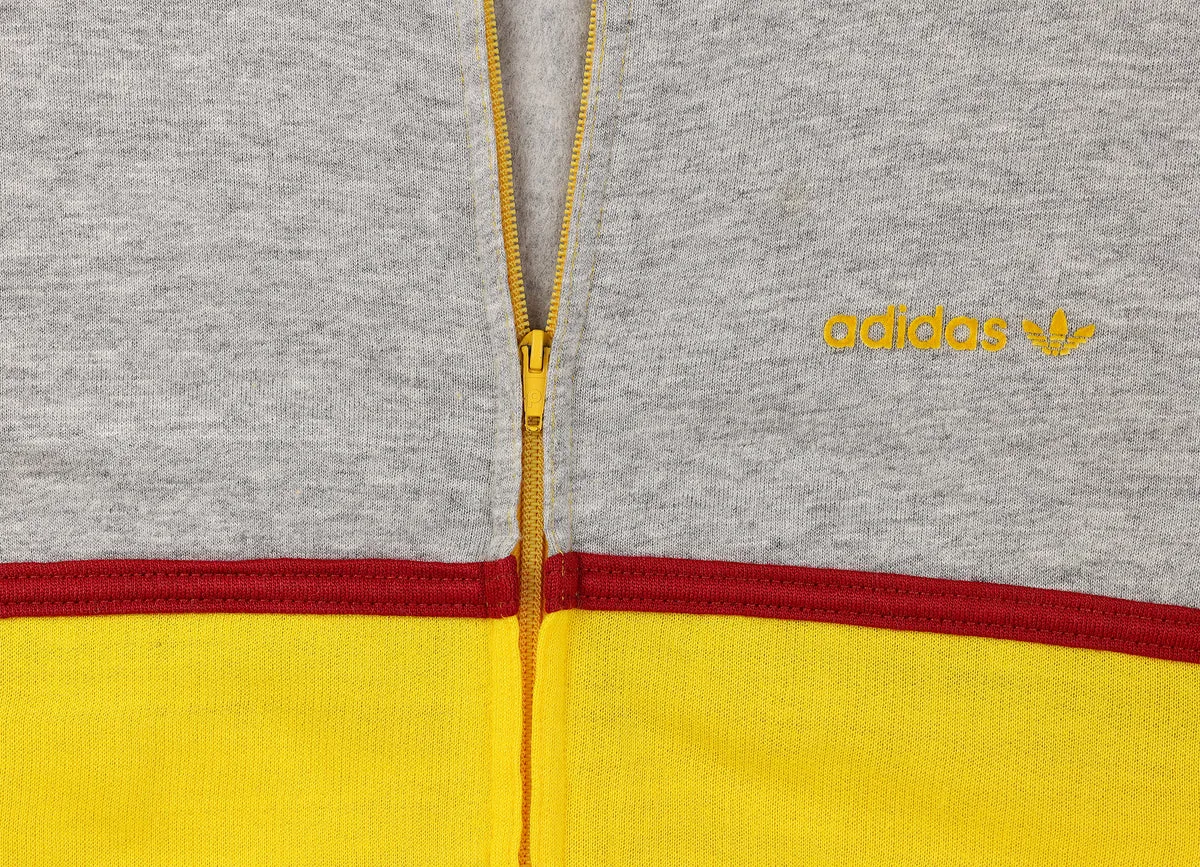 Adidas Ventex Crylor Sweat Tracksuit Top Jacket - Yellow - L