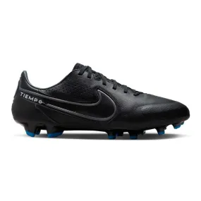 All Gender Nike Tiempo Legend 9 Pro FG Soccer Shoe - Black/Dk Smoke Grey