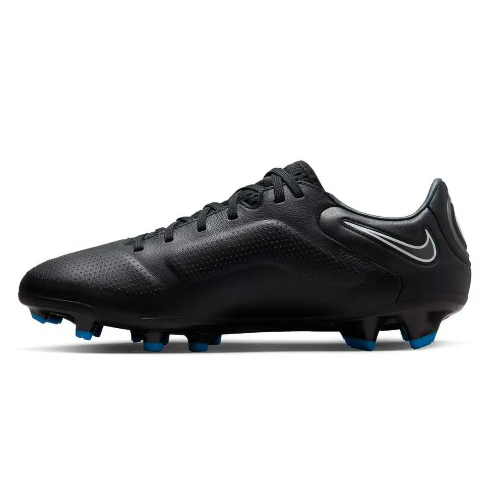 All Gender Nike Tiempo Legend 9 Pro FG Soccer Shoe - Black/Dk Smoke Grey