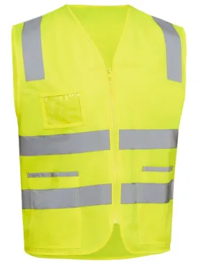 Bisley Taped Hi Vis Safety Zip Vest( BV0341T)-