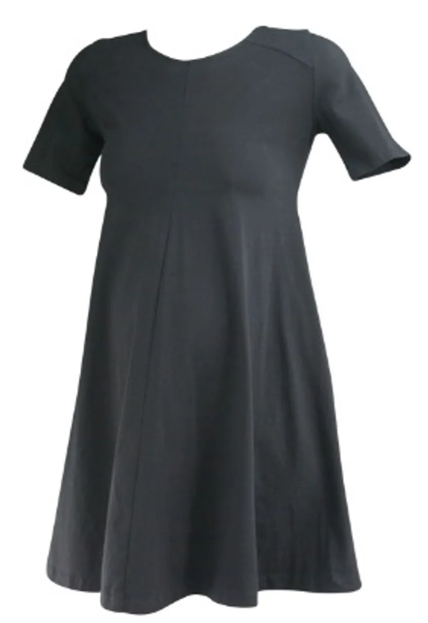 Black Imanimo Maternity Casual Maternity Tunic (Mini Dress) with Hidden Pockets (Gently Used - Size X-Small)