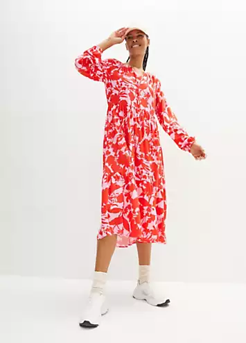 bonprix Floral Tunic Midi Dress | Grattan