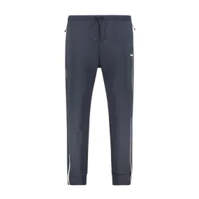 BOSS Hadiko 1 Contrast Tape Navy Tracksuit Bottoms