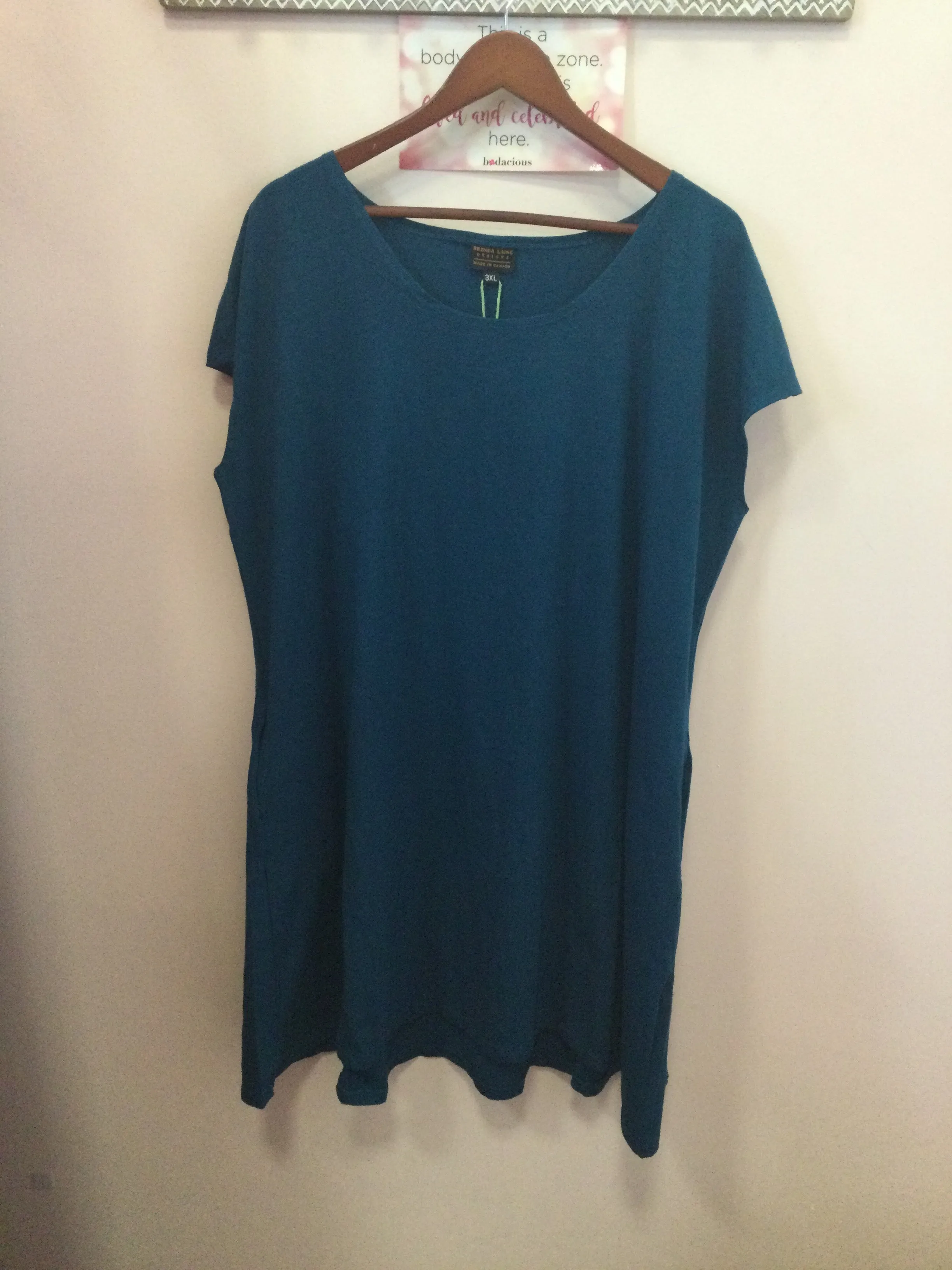 Brenda Laine Hemp/Cotton Cap Sleeve Tunic