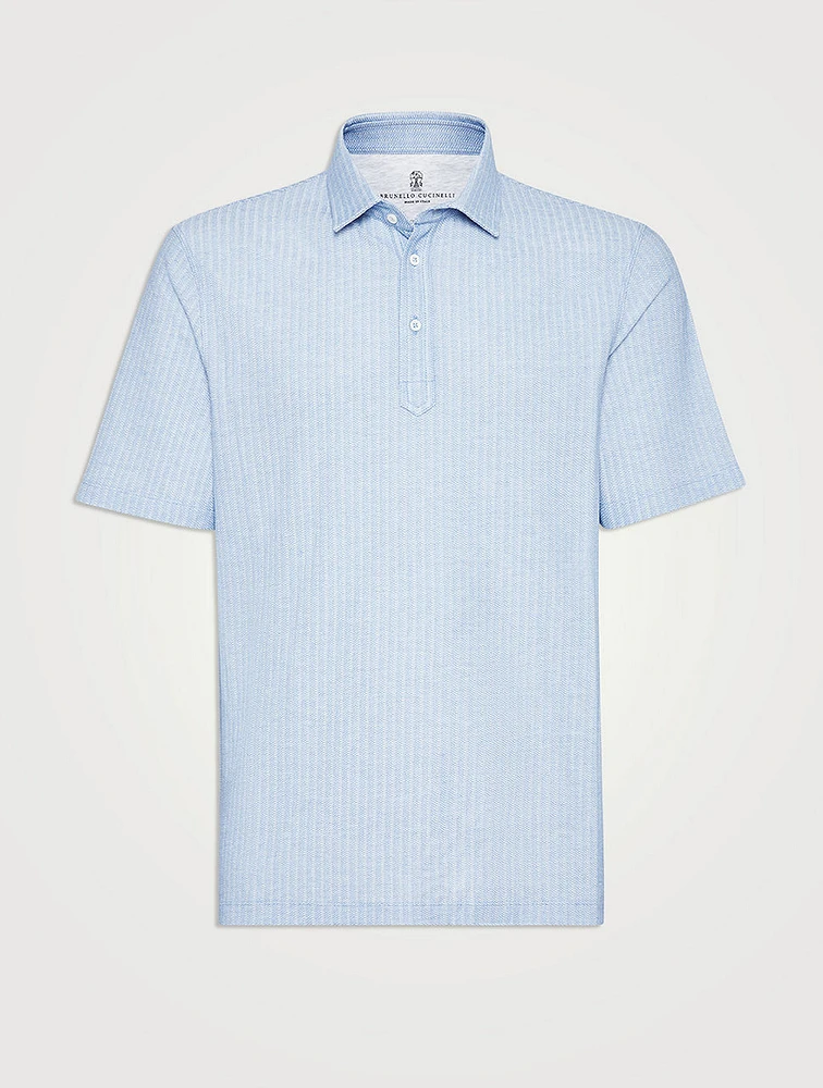 BRUNELLO CUCINELLI Pique Polo Shirt