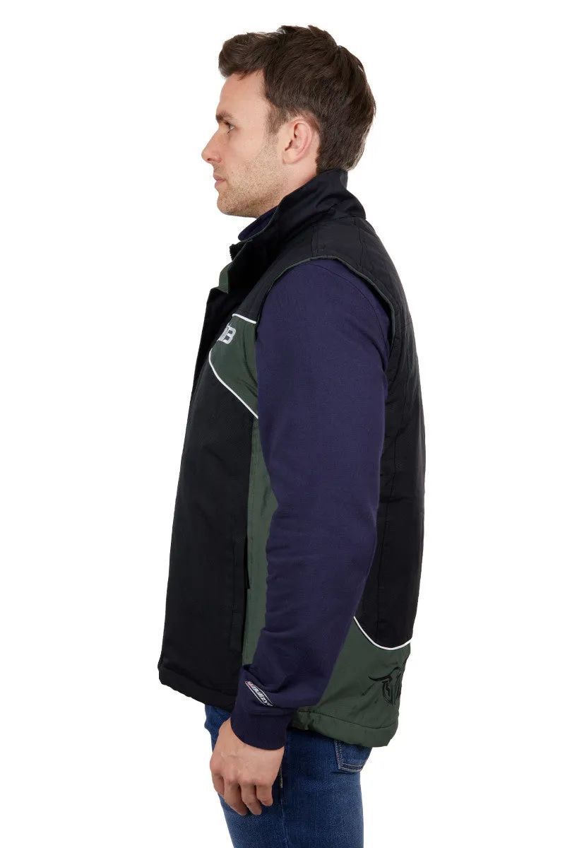 BULLZYE MENS BAZOOKA VEST - BLACK/GREEN