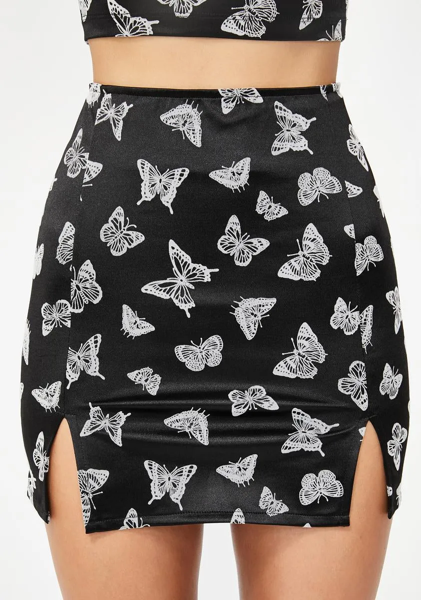 Butterfly Zaid Skirt-