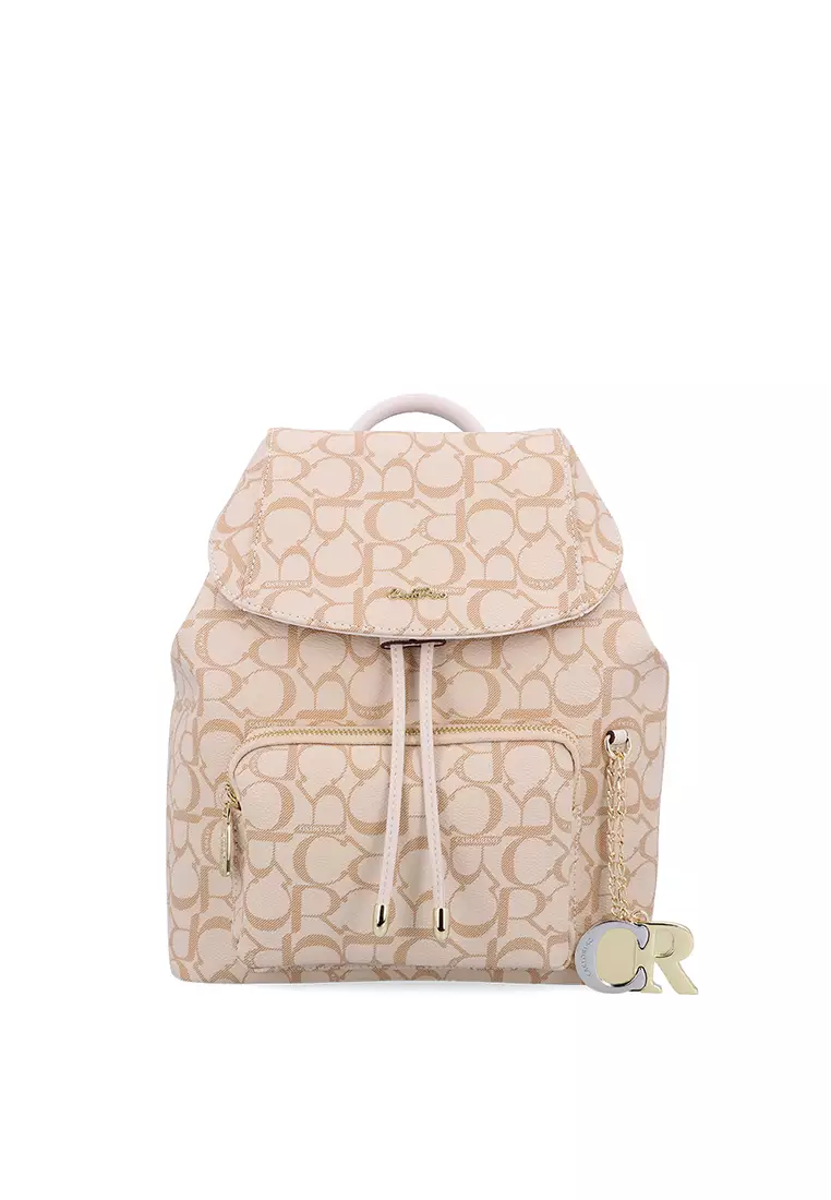 Carlo Rino Medium Beige Carlo GEO Backpack