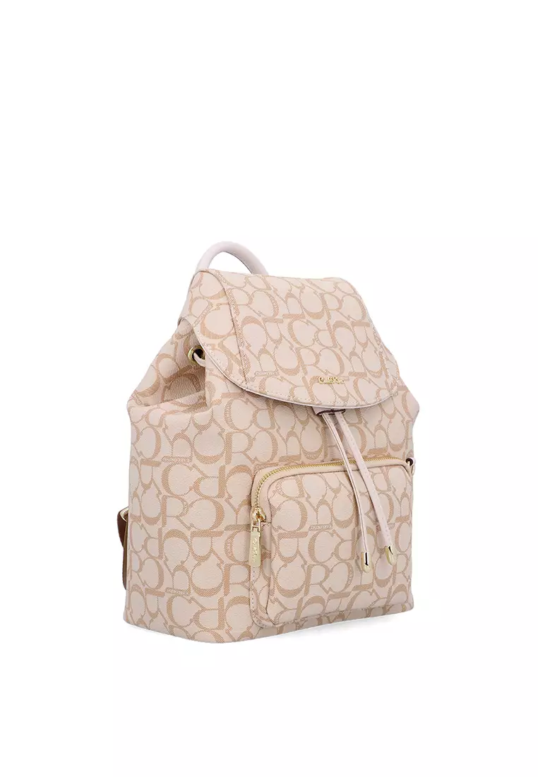 Carlo Rino Medium Beige Carlo GEO Backpack