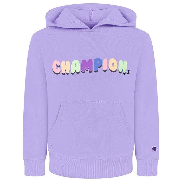 Champion Girls' [4-6X] Rainbow Bubble Hoodie + Jogger Two-Piece Set