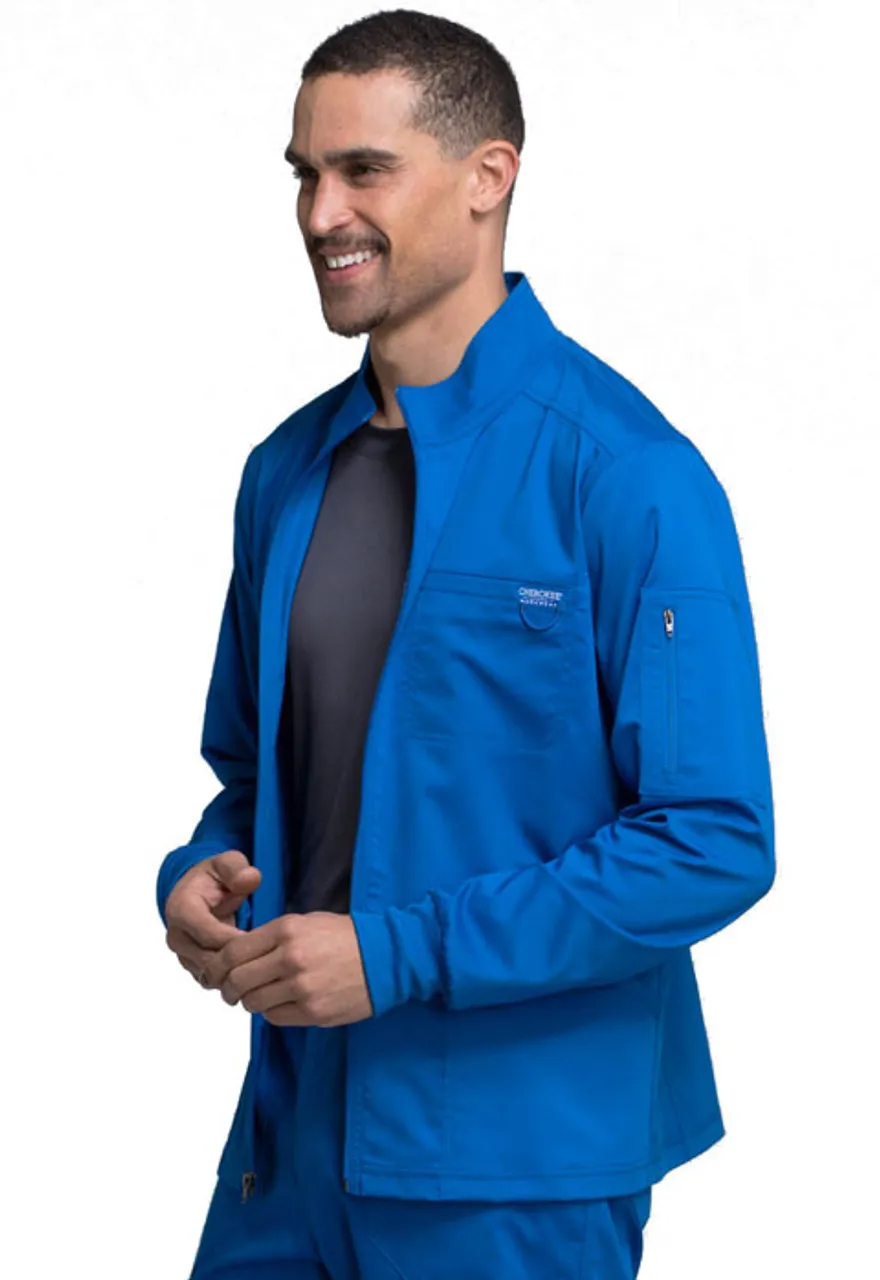 Cherokee Workwear Cherokee Workwear Revolution Men's Zip Front Jacket #WW320