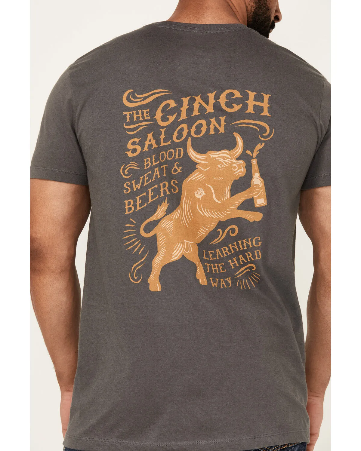 Cinch Men's Boot Barn Exclusive Salon Bronco Short Sleeve Graphic T-Shirt