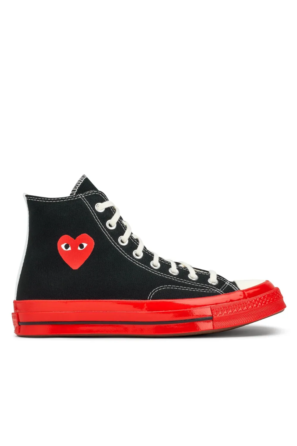 Comme des Garons PLAY Converse Red Sole High Top