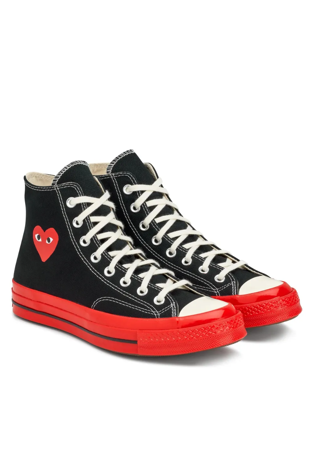 Comme des Garons PLAY Converse Red Sole High Top