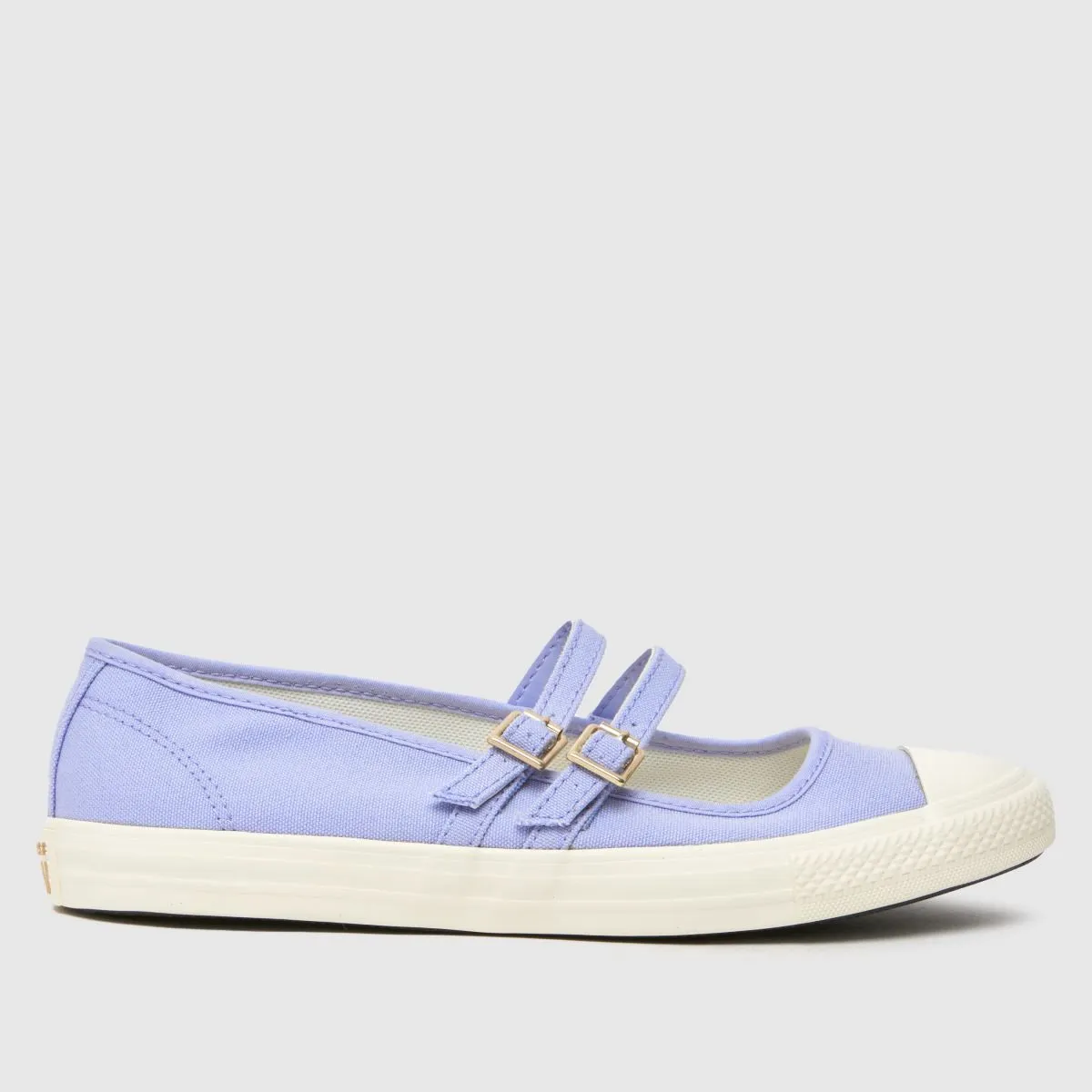 Converse all star dainty mary jane trainers in lilac