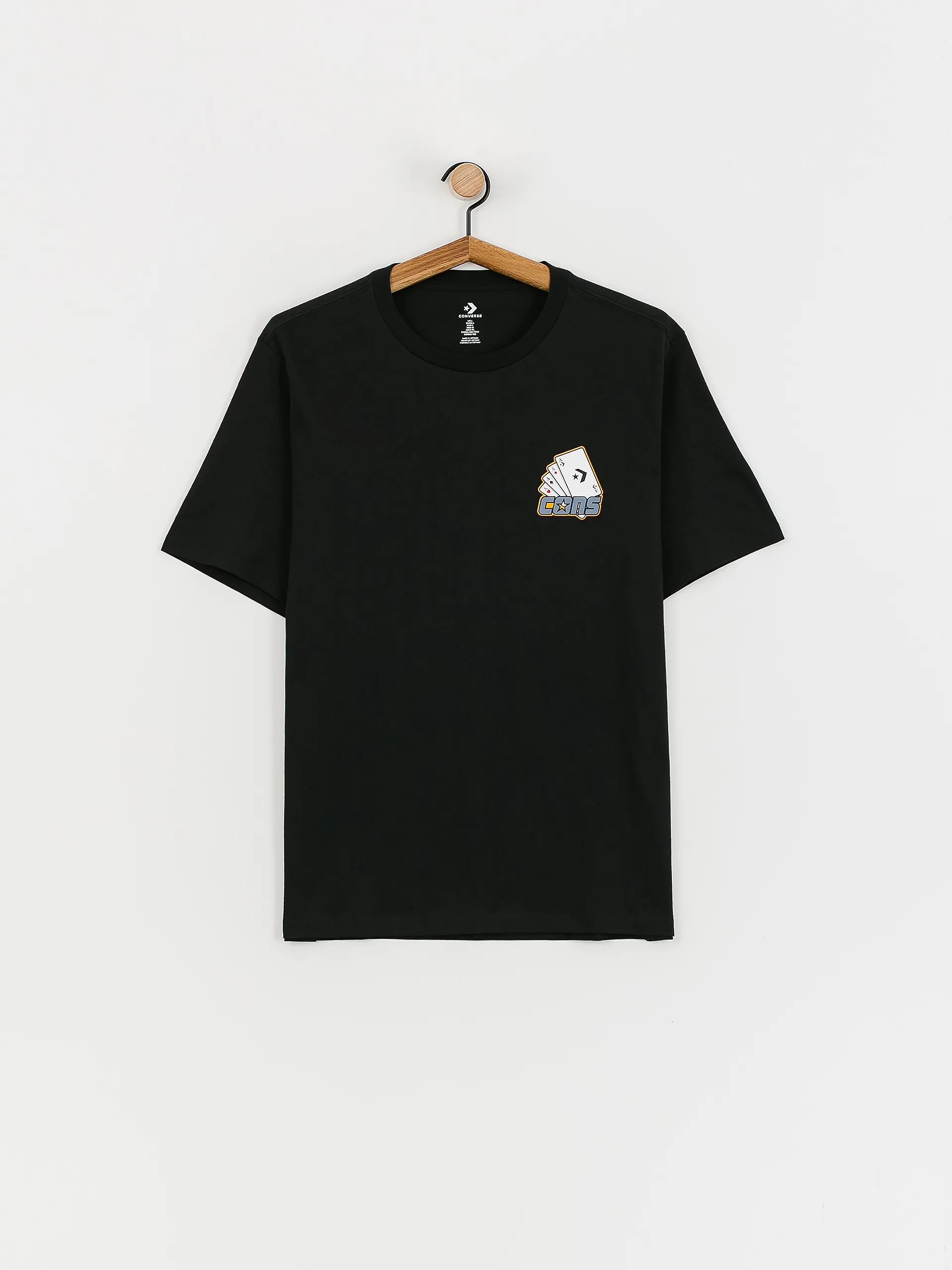 Converse T-Shirt Cons Card Skate (black)