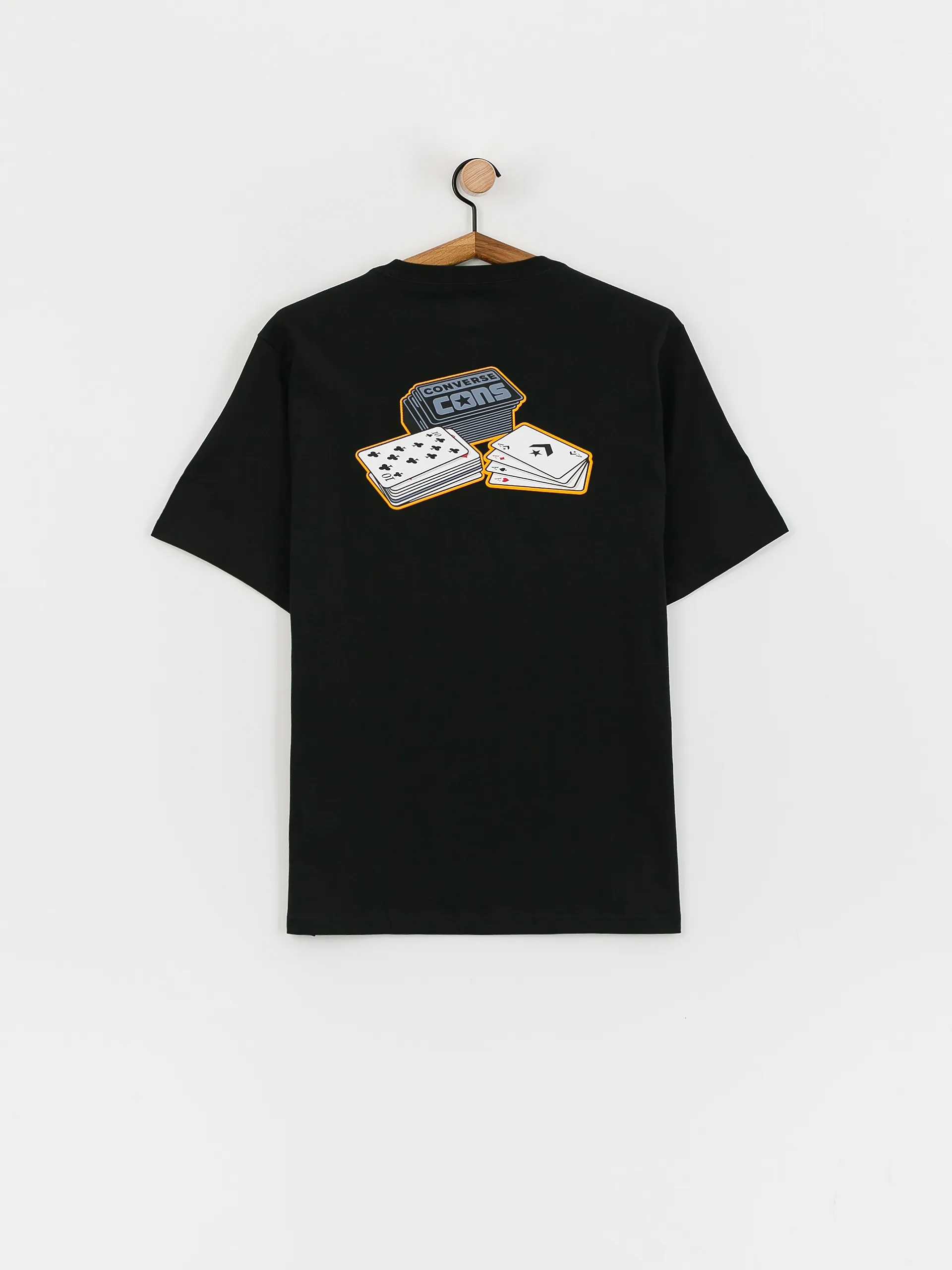 Converse T-Shirt Cons Card Skate (black)