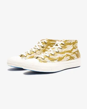 CONVERSE X UNDEFEATED CHUCK 70 MID - AMBERGREEN/ SEMOLINA/ EGRET