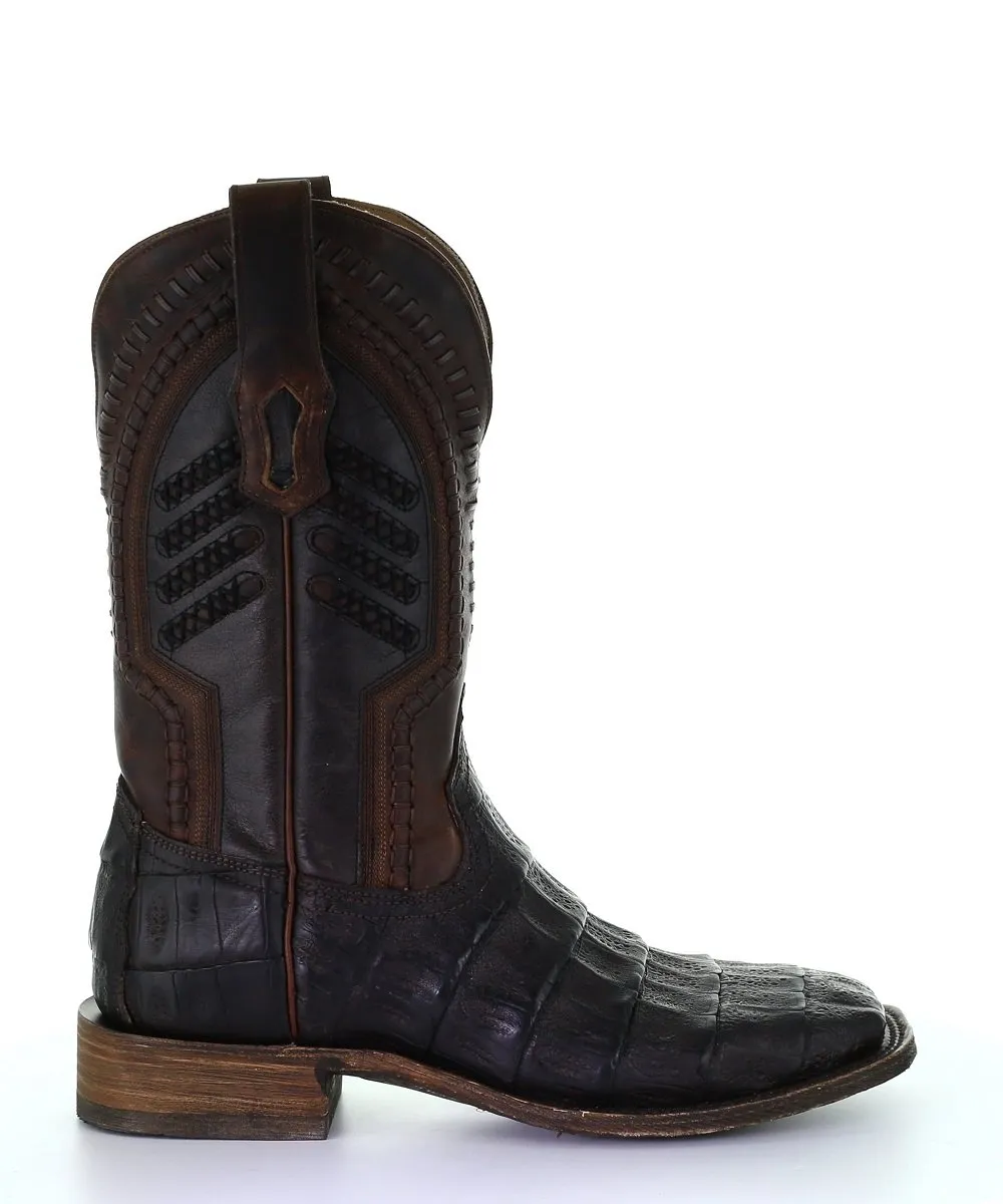 Corral Men's Oil Brown Caiman Boot