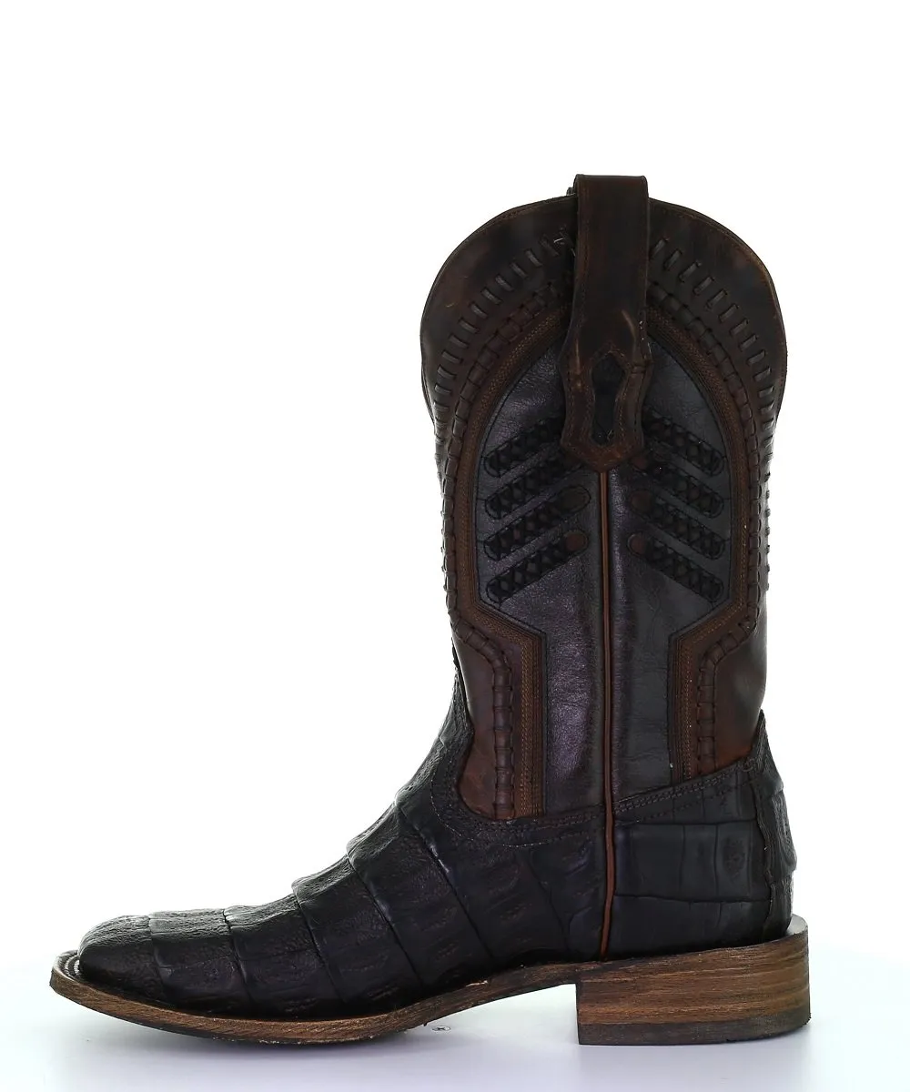 Corral Men's Oil Brown Caiman Boot