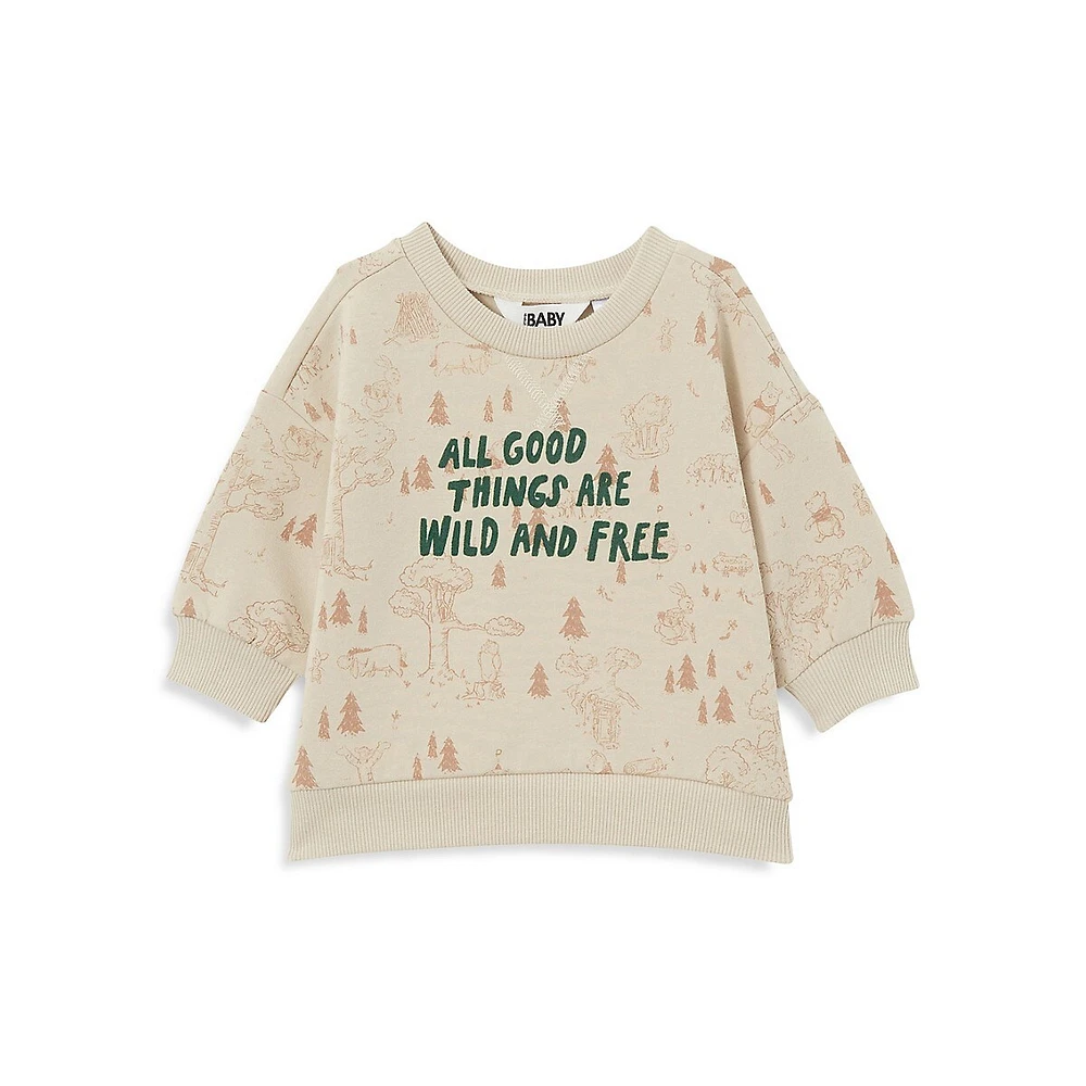 Cotton On Baby's Alma Fleece Sweatshirt