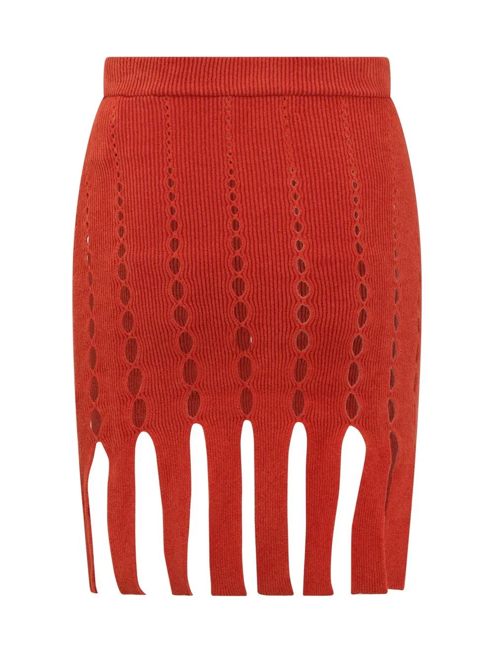 Cut Out Knitted Skirt