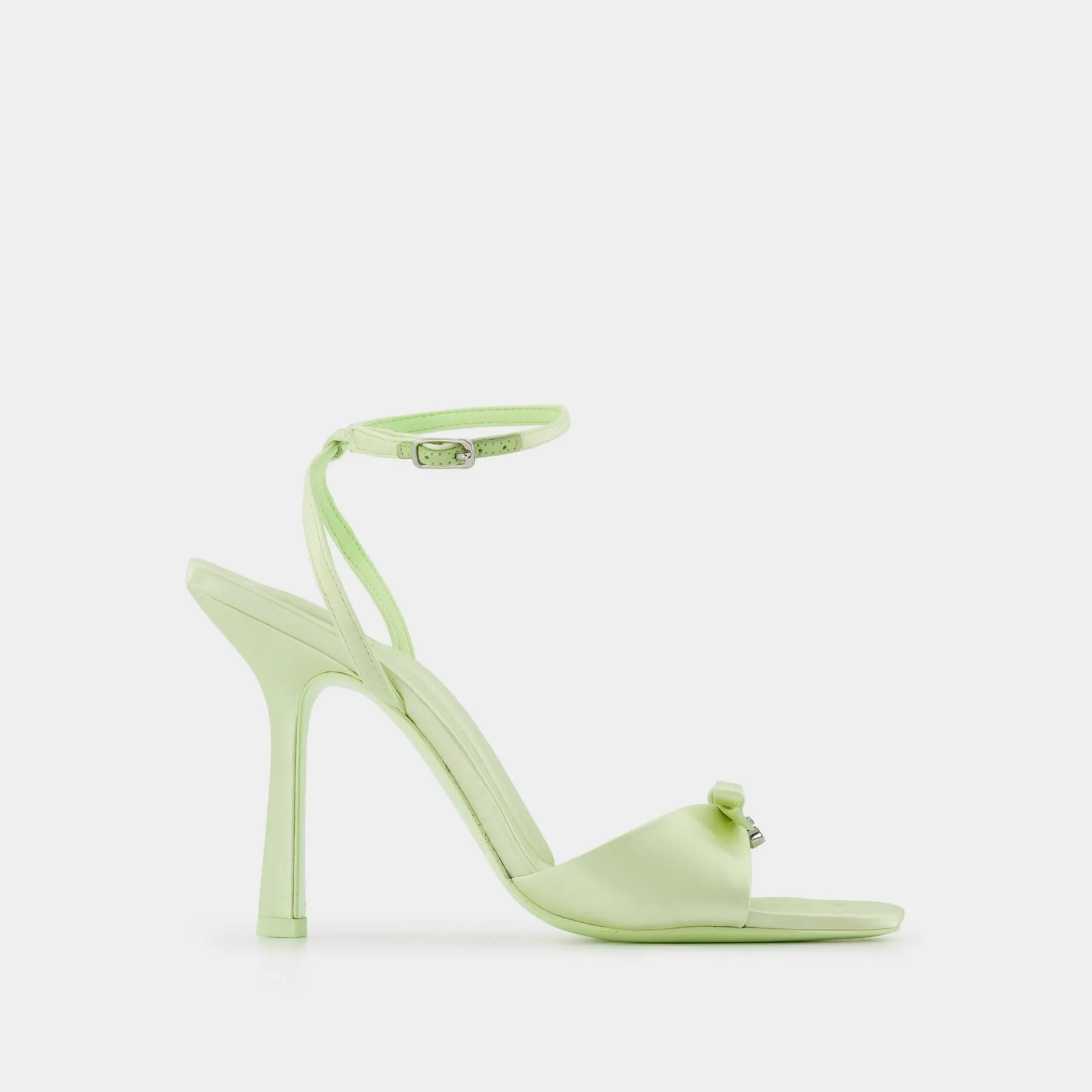 Dahlia 105 Bow  Sandals - Alexander Wang - Butterfly - Satin