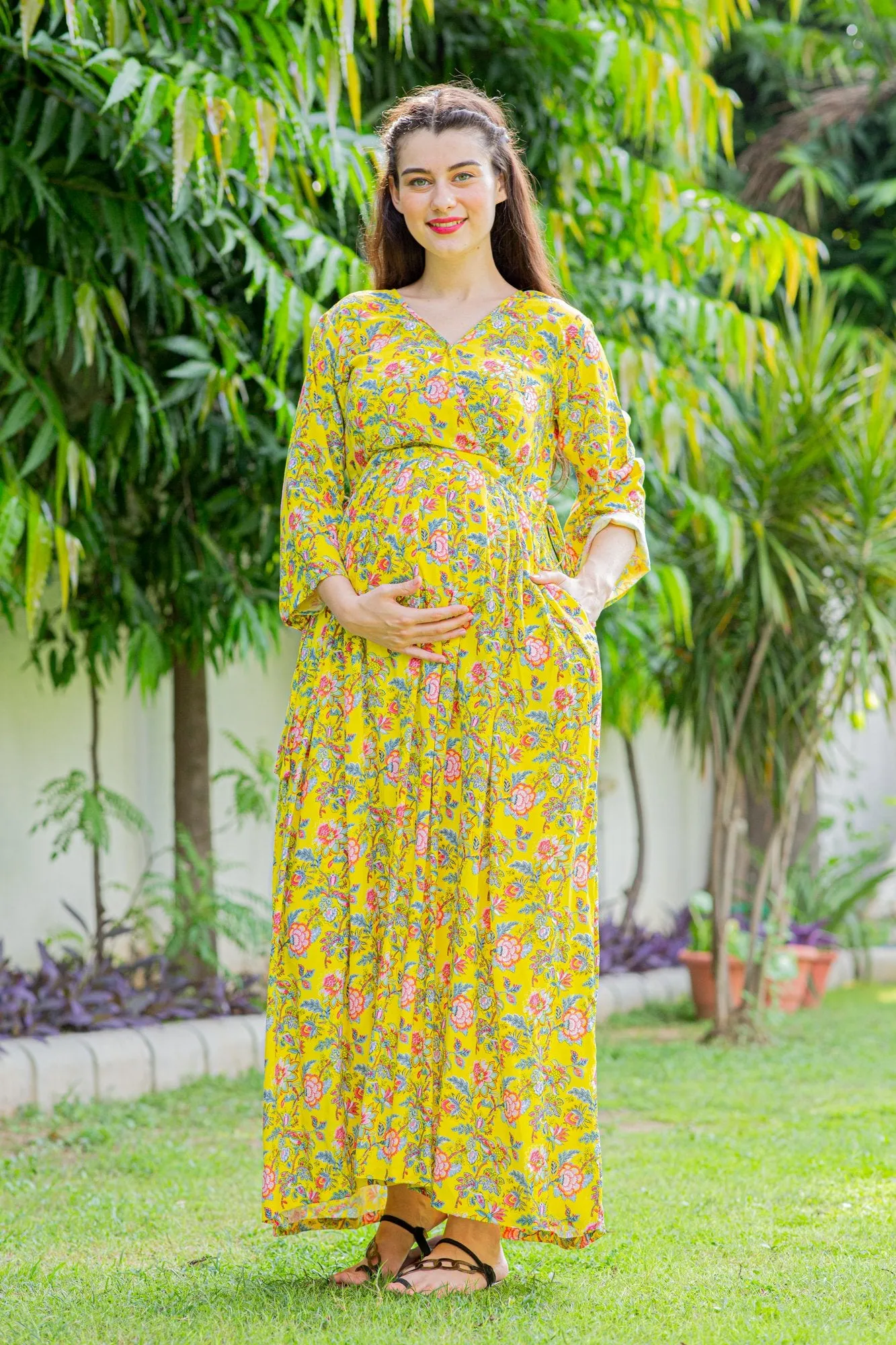 Dandelion Maternity & Nursing Maxi