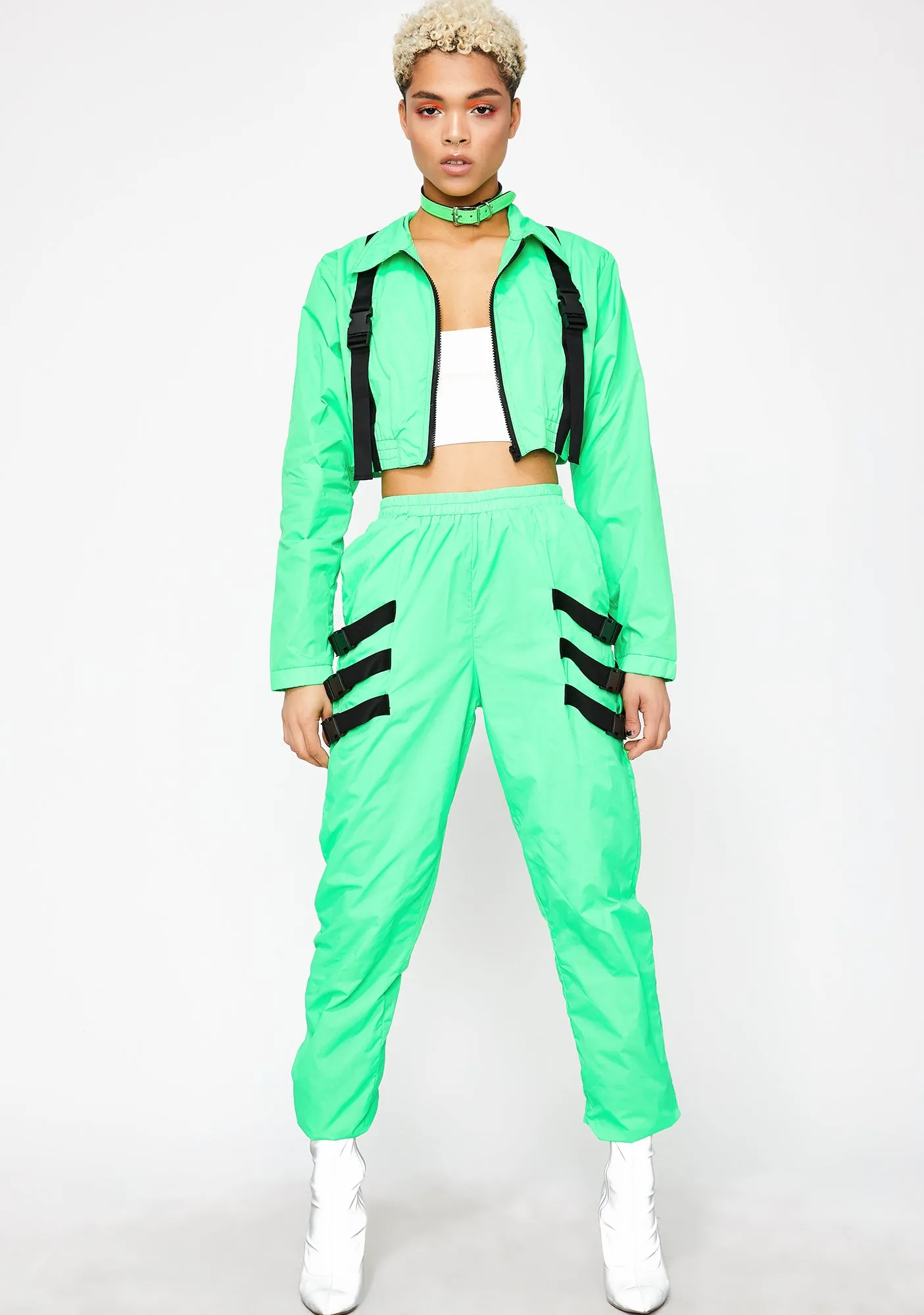 Drip On Fleek Nylon Tracksuit-