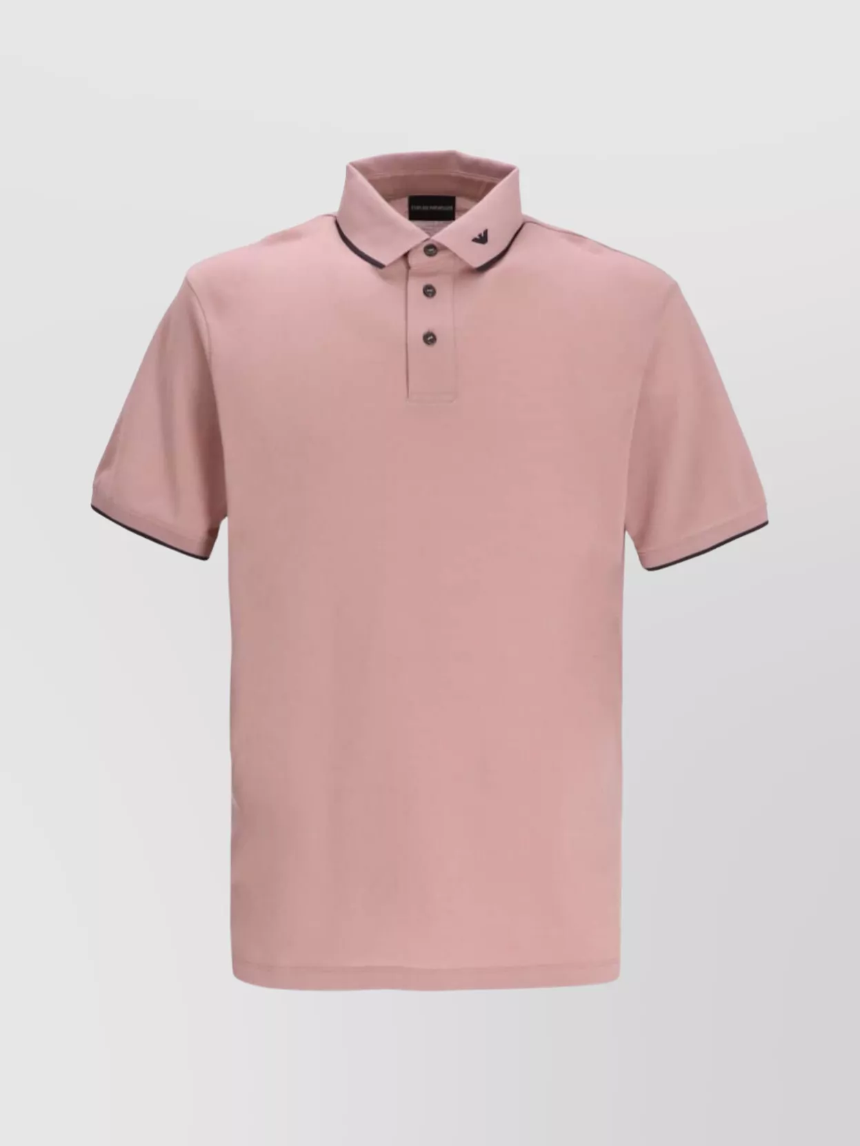 Emporio Armani   Cotton logo polo shirt