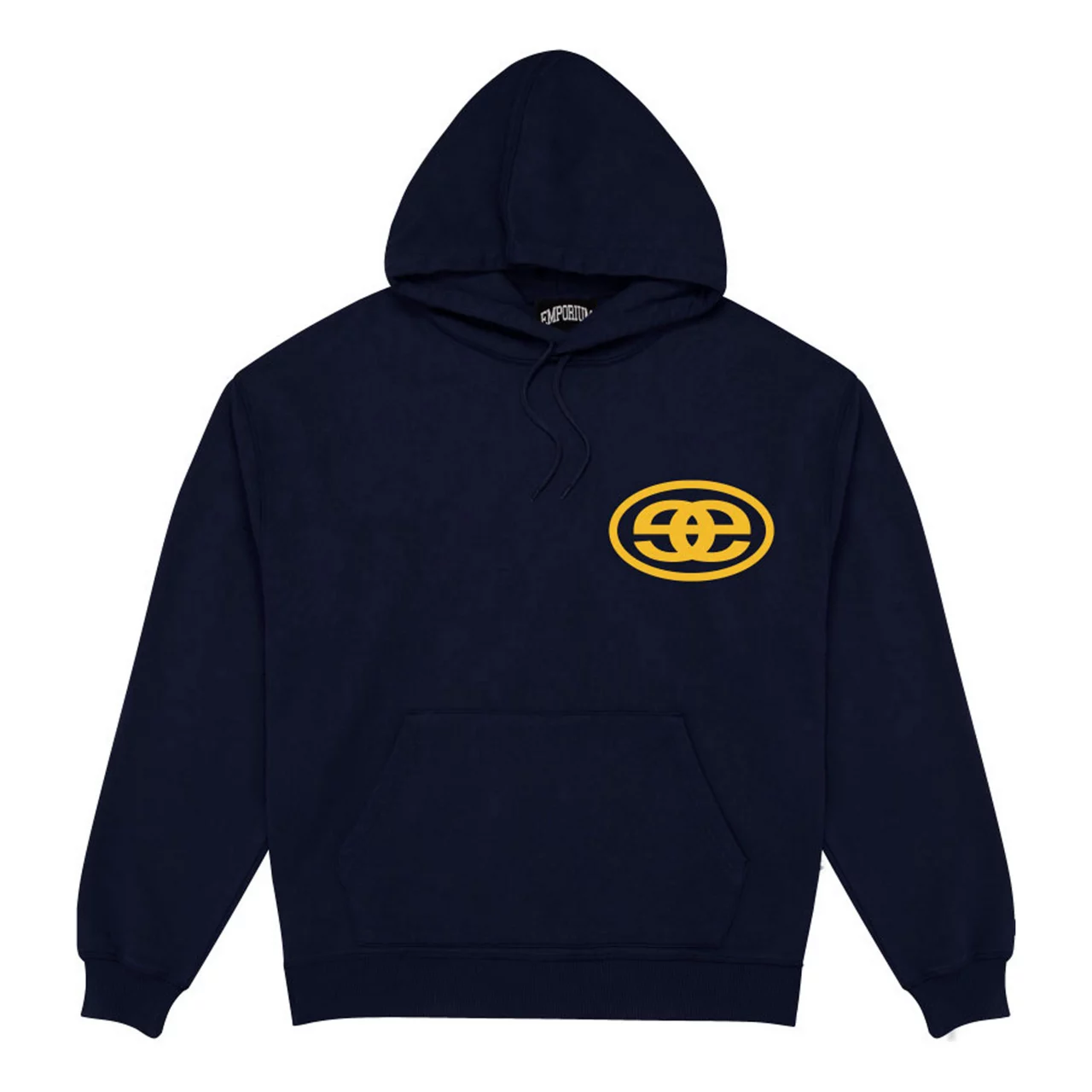 EMPORIUM Core Logo Reversible Hoodie - Navy