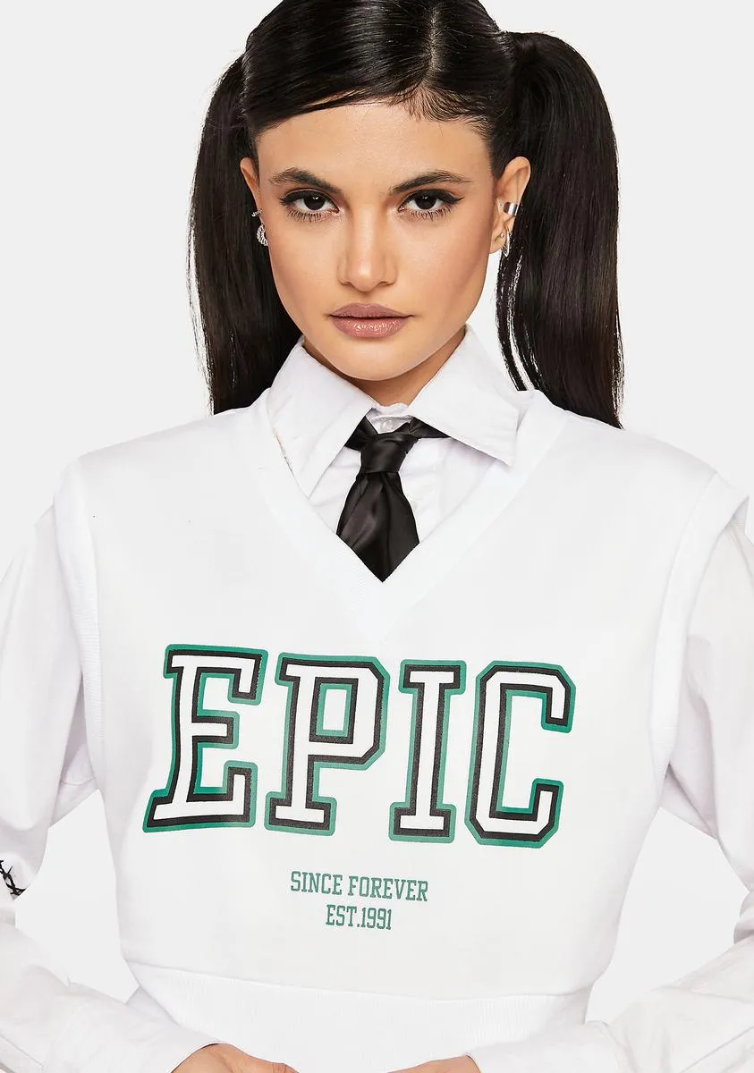 Epic League Sweatshirt Vest-