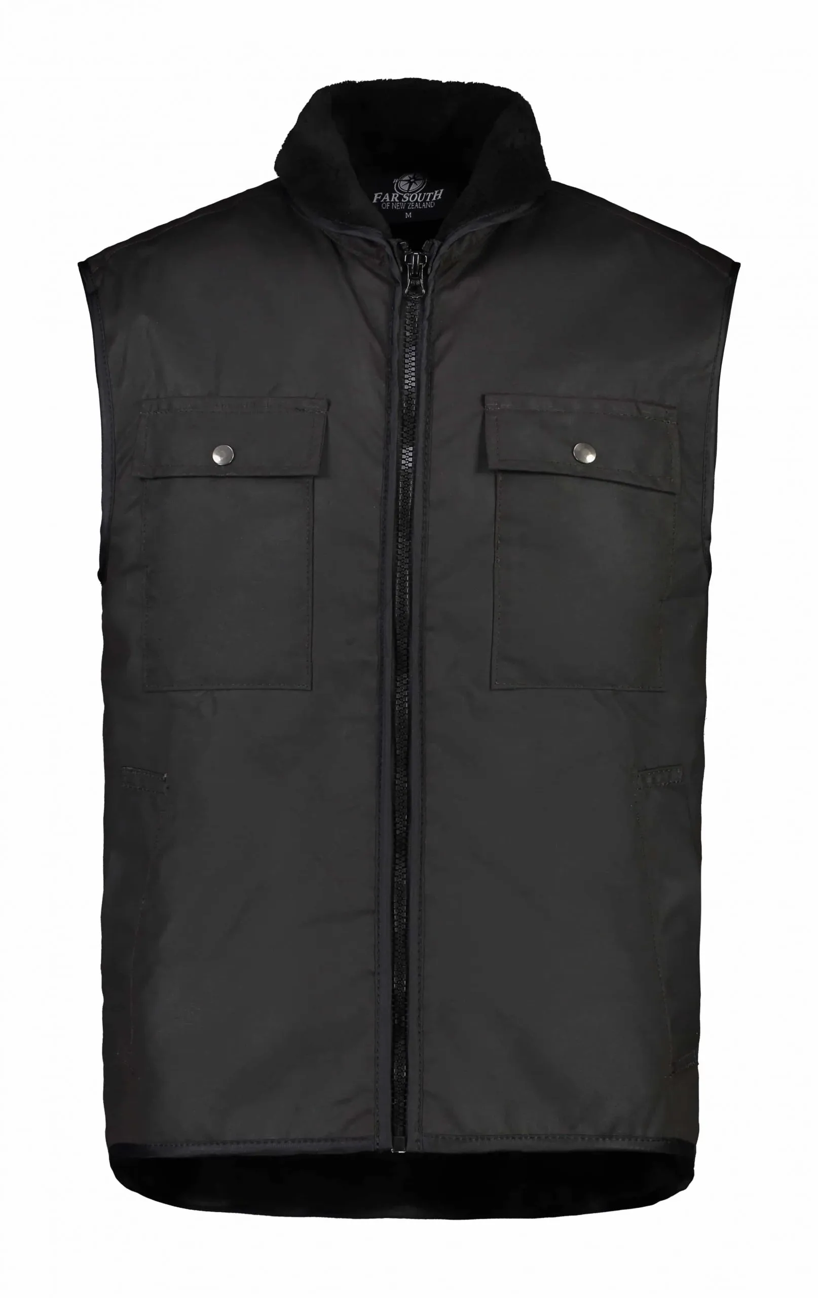 Far South Waikaka Sleeveless Oilskin Vest