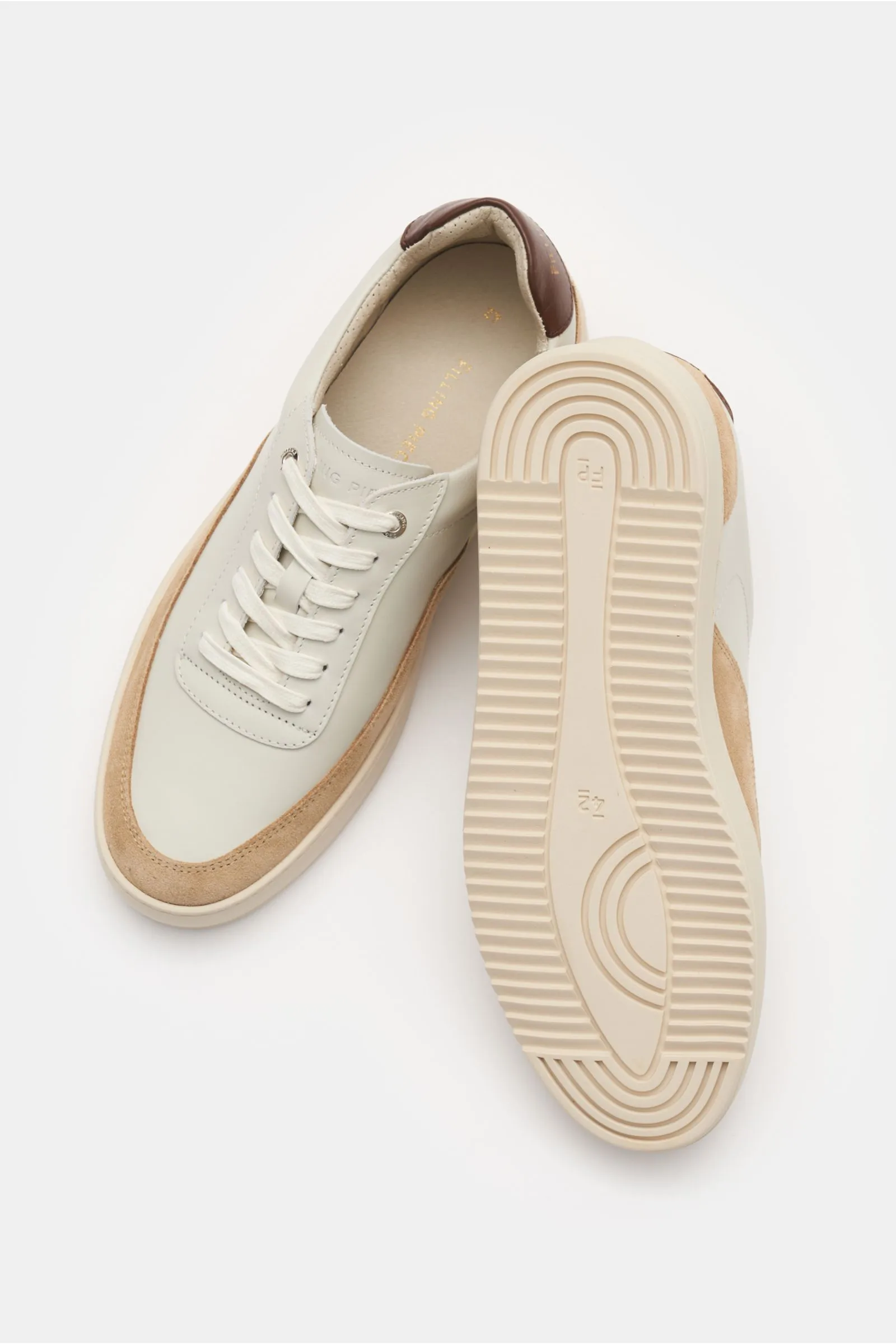 FILLING PIECES sneakers 'Mondo Squash' light grey/beige