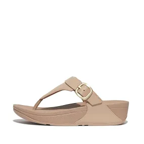 FitFlop Lulu Adjustable Leather Toe-Post Sandals