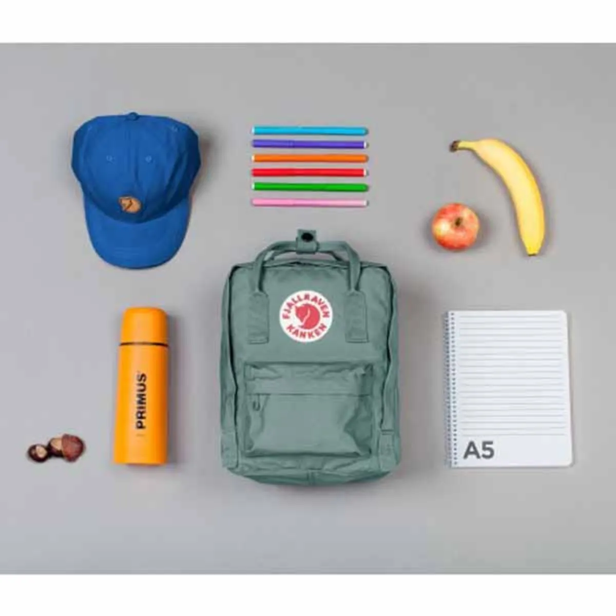 FjallRaven Kanken Mini Kids Backpack - Royal-blue