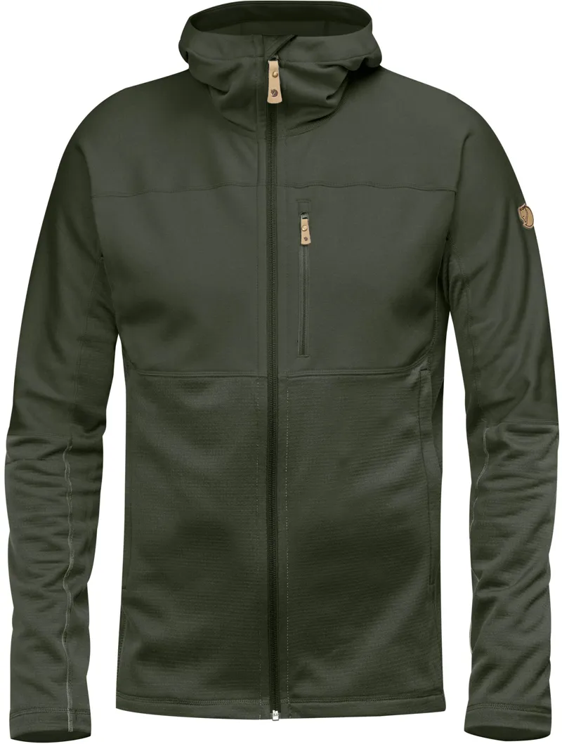 Fjallraven Mens Abisko Trail Fleece - Deep Forest