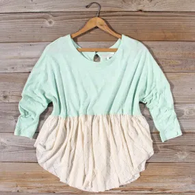 Gentry Lace Tunic in Mint