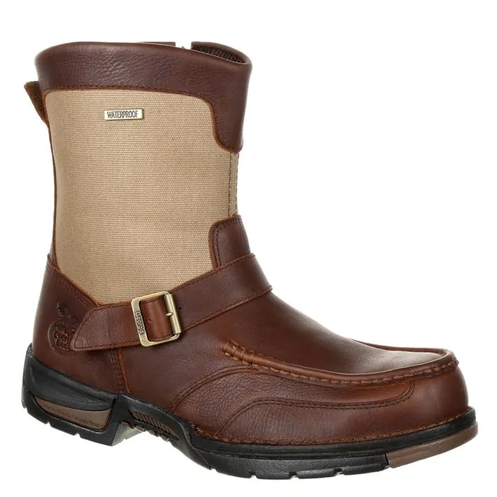 Georgia Boot Men's 8 Inch WP Side-Zip Athens