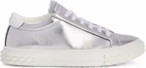 Giuseppe Zanotti Ecoblabber metallic low-top sneakers Grey