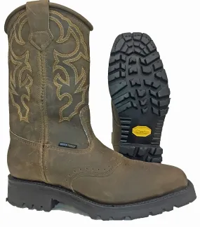 Hoffman Rancher Plain Toe Line Boot