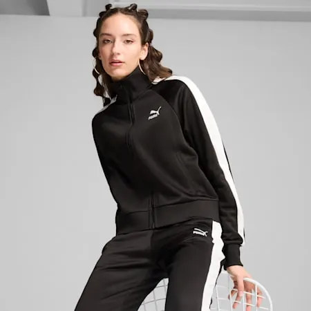 ICONIC T7 Women's Track Jacket | PUMA Black | PUMA SHOP ALL PUMA | PUMA 