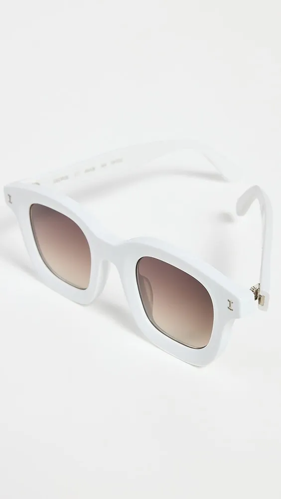 Illesteva   George White Sunglasses 