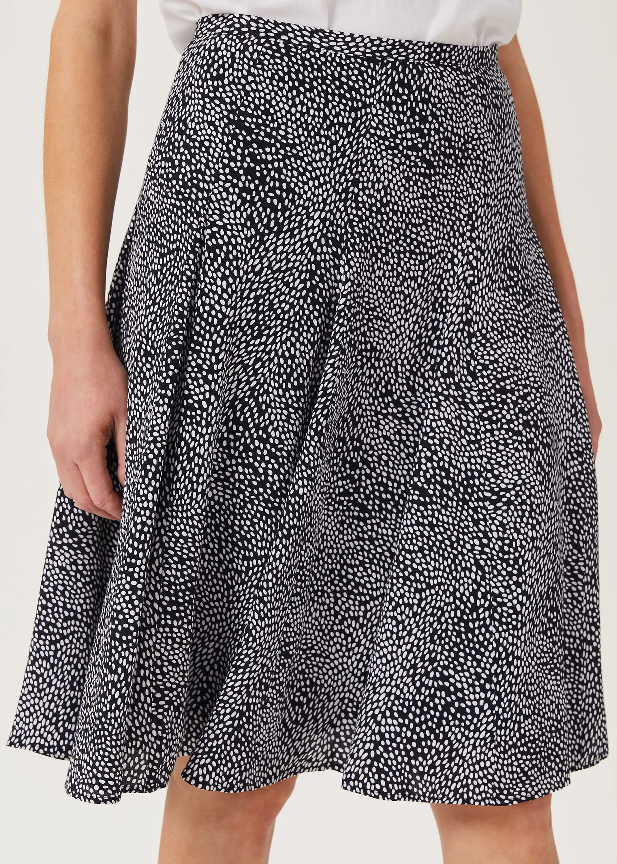 Inez Printed Skirt 