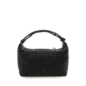 ISABELLE HANDLE BAG - BLACK