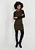 Joe Browns Oversized Collar Geometric Layered Tunic Top